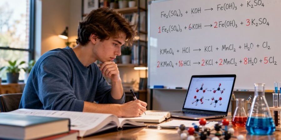 How to Balance Complex Chemical Equations Using Simple Methods