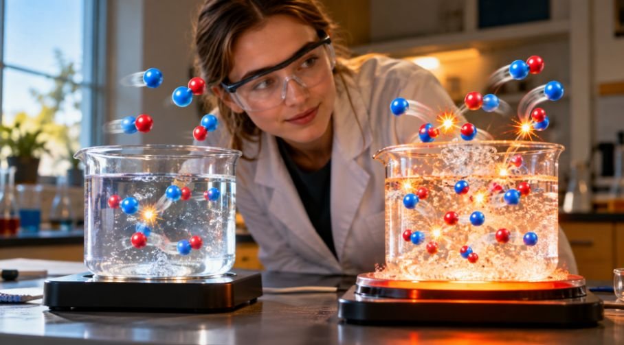 Collision Theory Explains the Basic Change