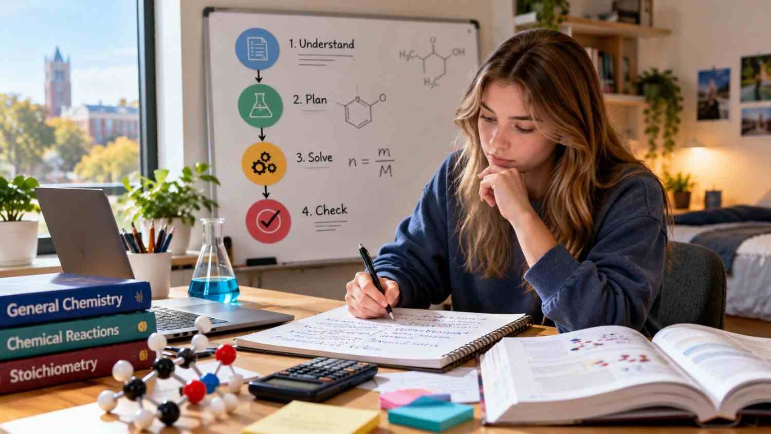How to Solve Multi-Step Chemistry Problems Using a Clear Strategy