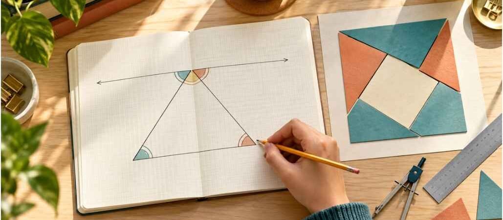 Geometry Theorems Proof Step By Step: Master Math Logic
