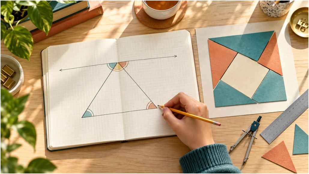 Geometry Theorems Proof Step By Step: Master Math Logic