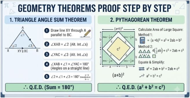 Core Foundations: Triangle Angle Sum Theorem Proof