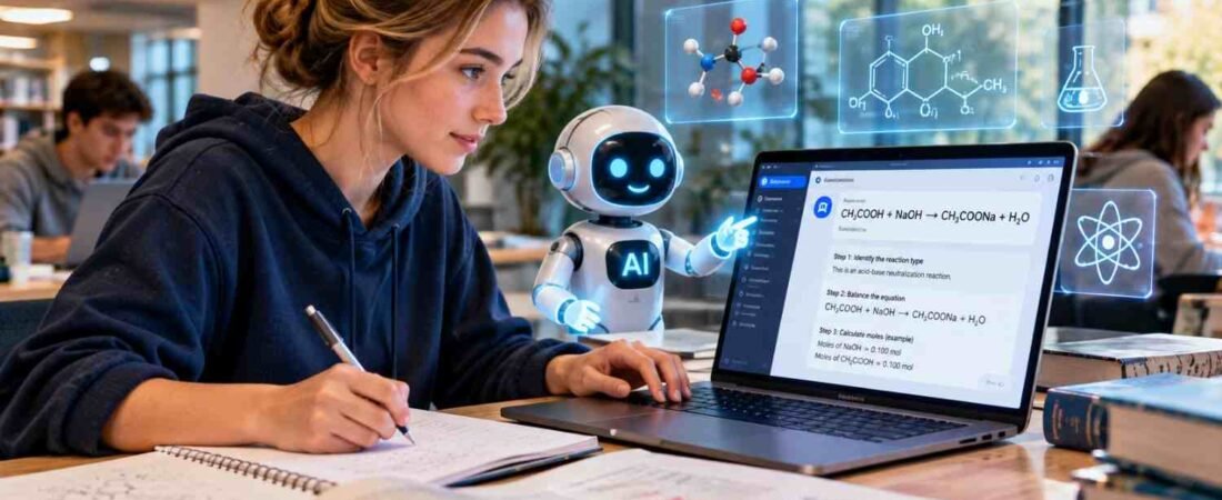 The Rise of AI-Assisted Chemistry Problem Solving in Education
